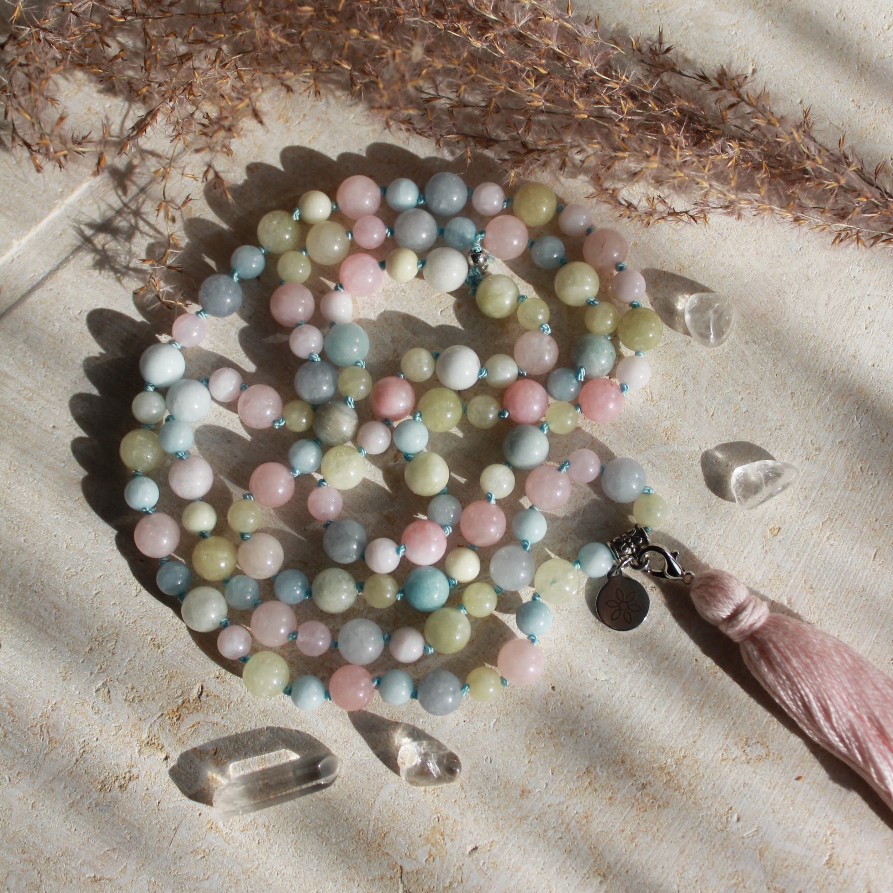 Morganit Mala silberfarben