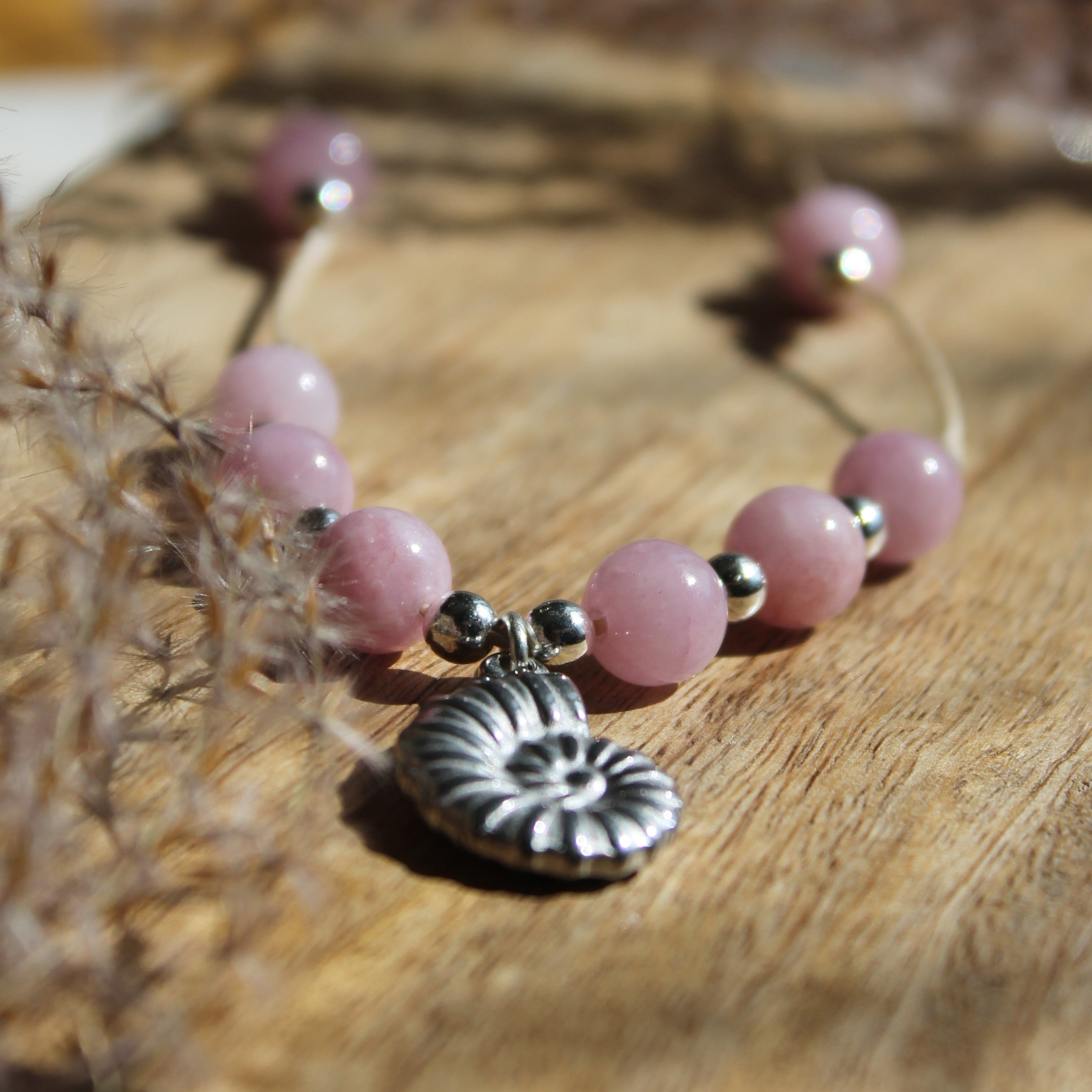 Personalisierte Kette zum Muttertag Schnecke silberfarben