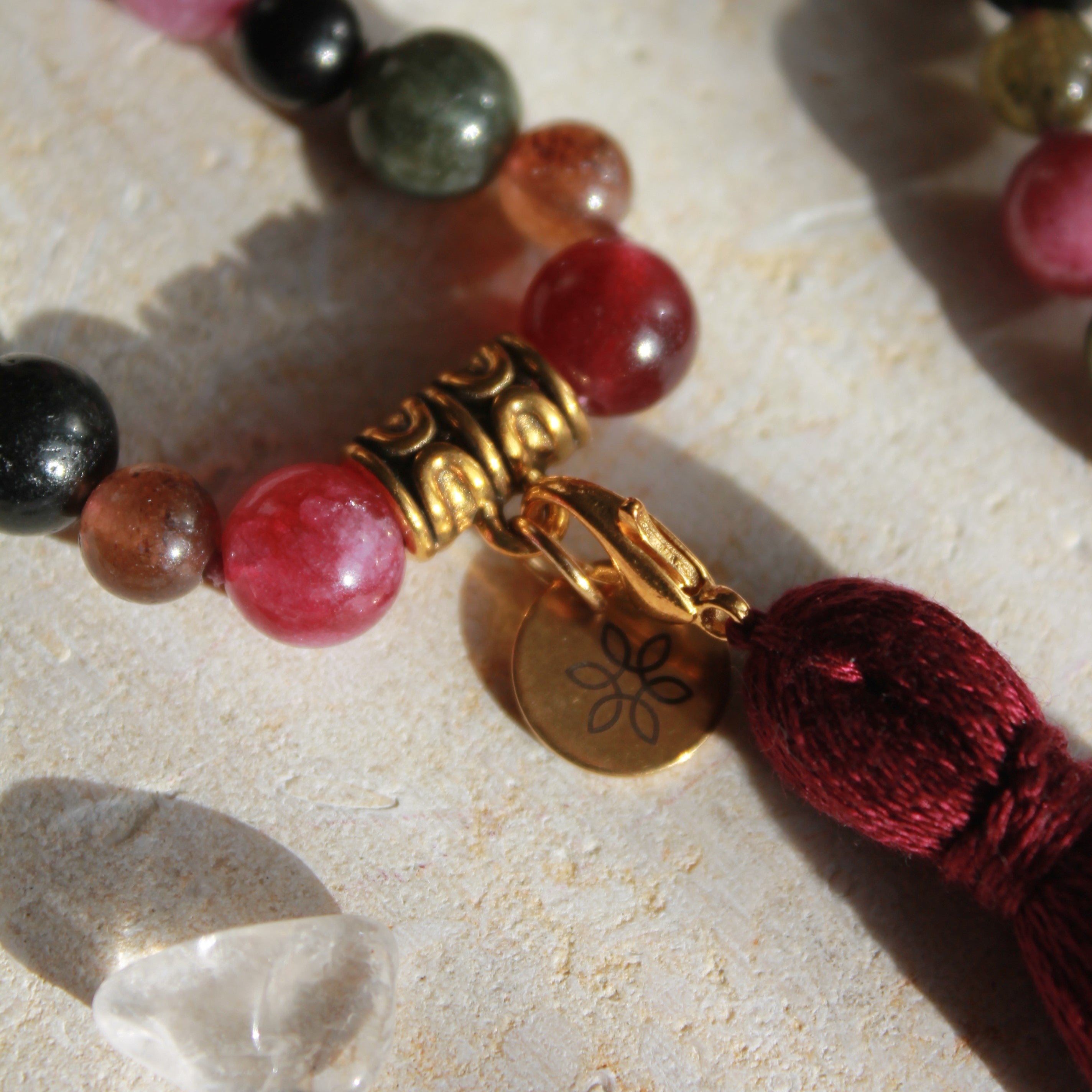 Turmalin Mala goldfarben