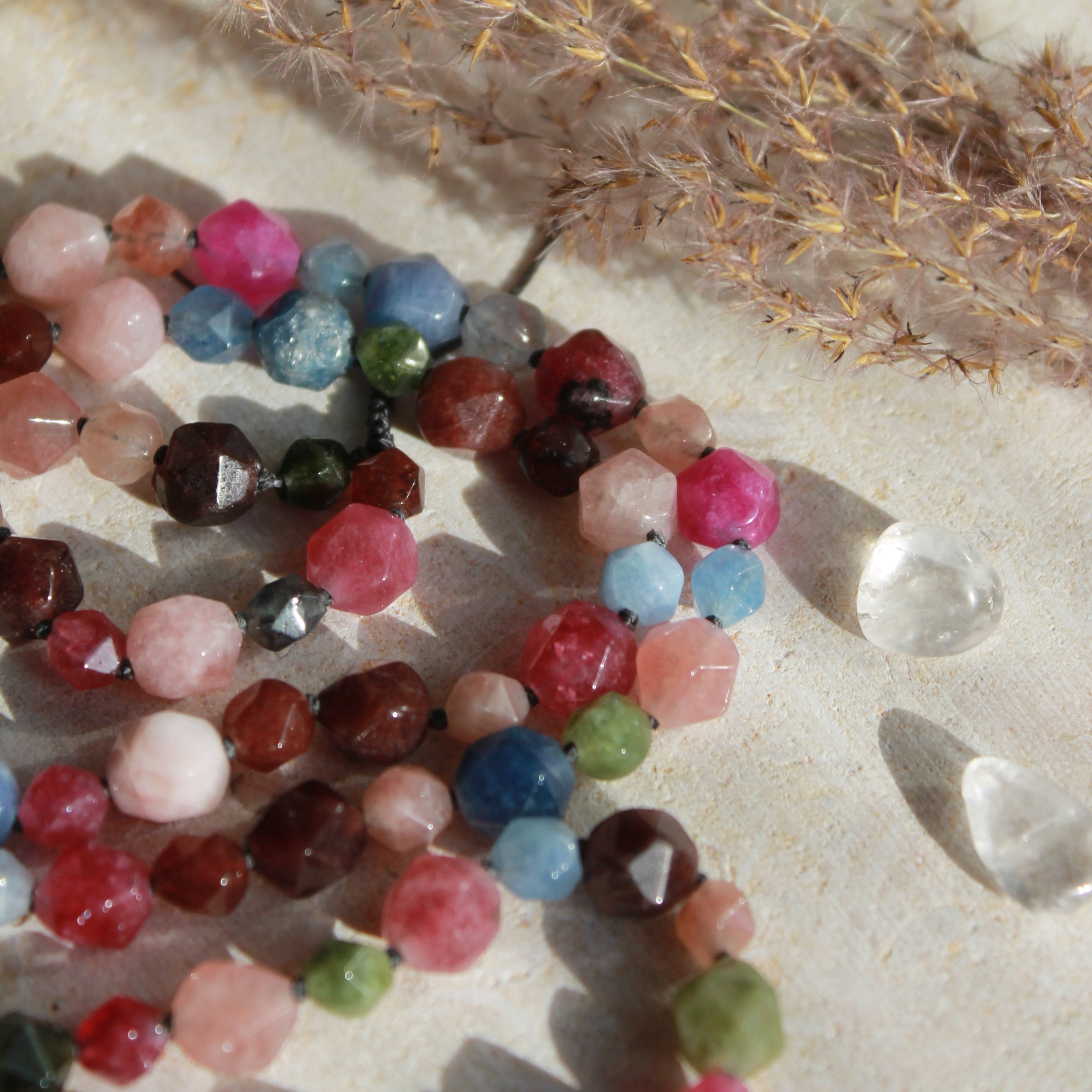 Turmalin Mala facettiert silberfarben