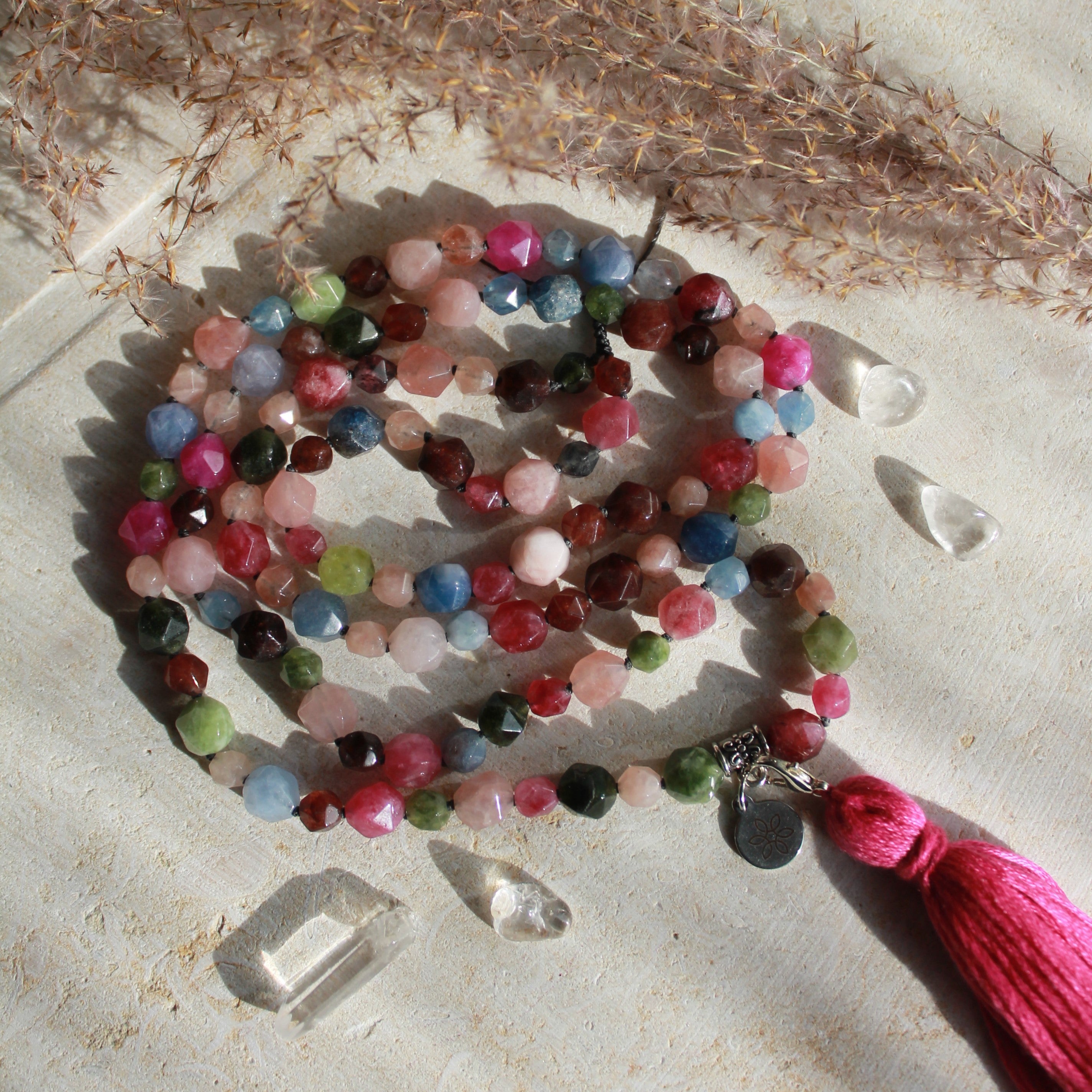 Turmalin Mala facettiert silberfarben